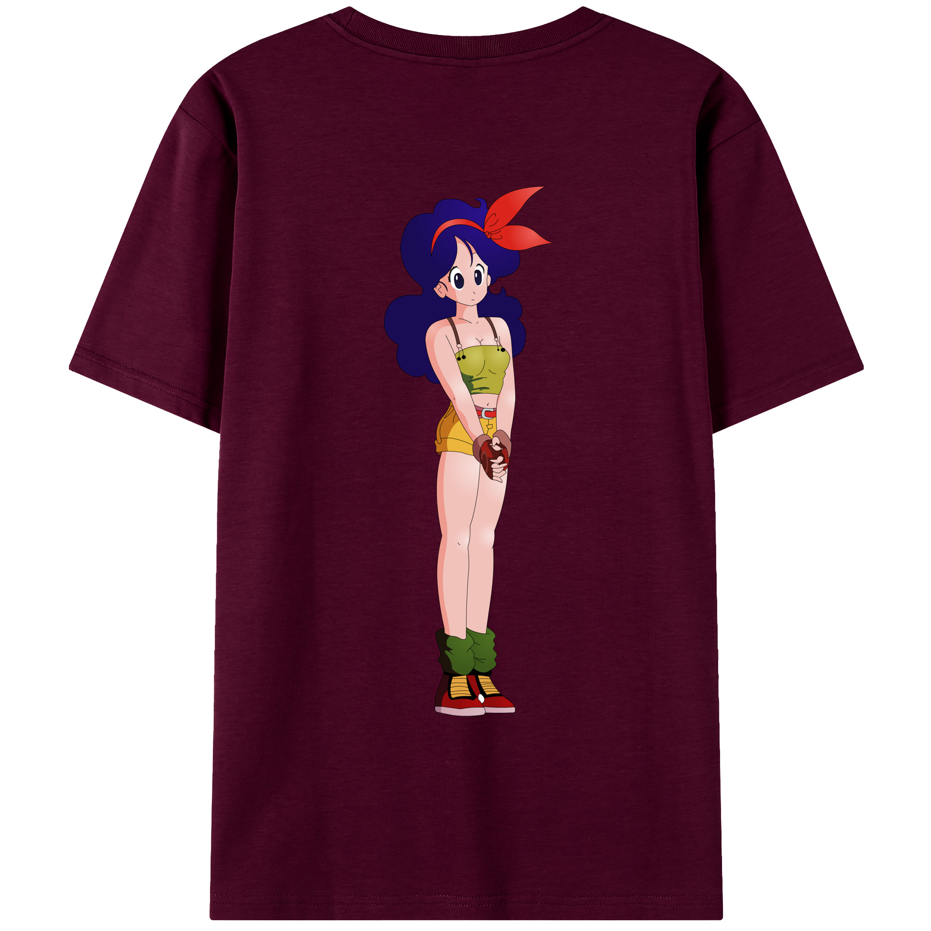 （画像用） ドラゴンボール DRAGON BALL レディース半袖Tシャツ(バックプリント)